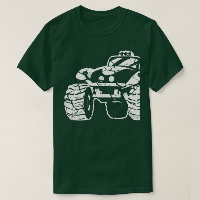 Camiseta White Monster Truck (Frente do Design)
