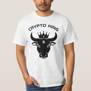 Camiseta White personalizado do Crypto King