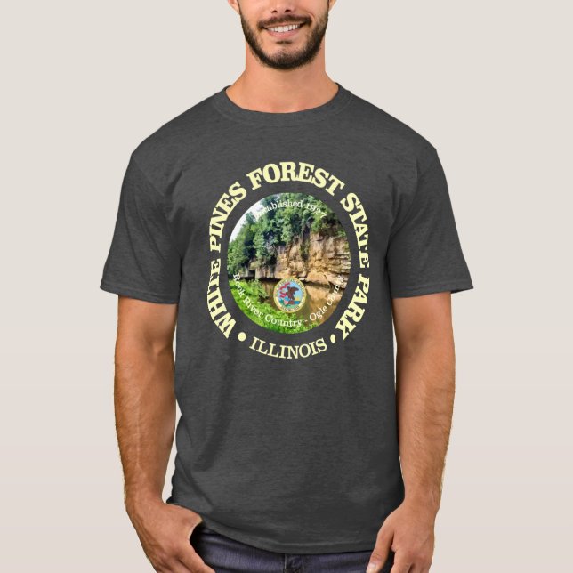 Camiseta White Pines Forest (Frente)