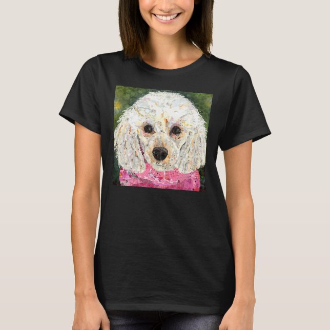 Camiseta White Poodle (Frente)