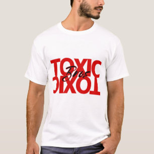 Camiseta White + Red Toxic Bro's