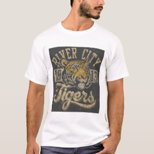 Camiseta White River City Tigers Vintage Mascot Shirt