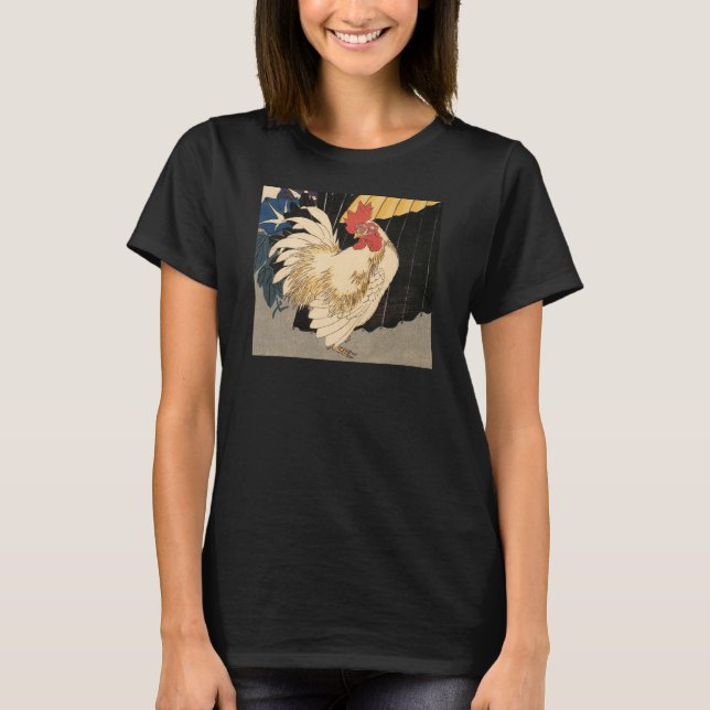 Camiseta White Rooster Fine Art (Frente)