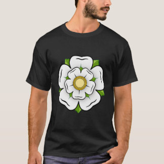 Camiseta White Rose Of York British Yorkshire Symbol O