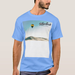 Camiseta White Sands Hot Air Balloon Convite 11