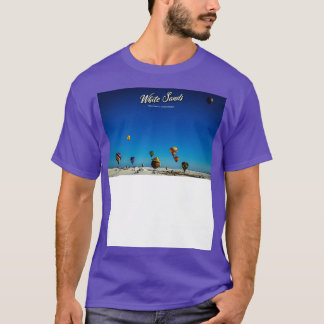 Camiseta White Sands Hot Air Balloon Convite 6
