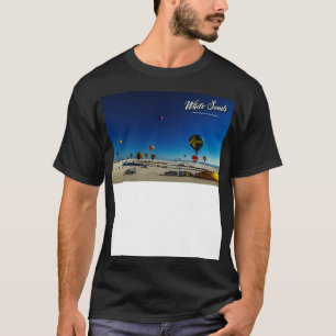Camiseta White Sands Hot Air Balloon Convite 8