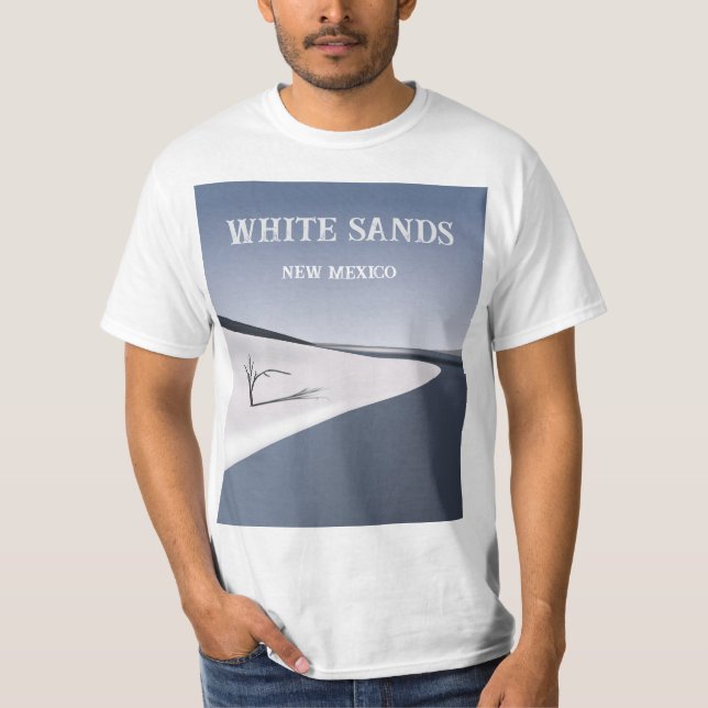 Camiseta White Sands New Mexico T-Shirt (Frente)