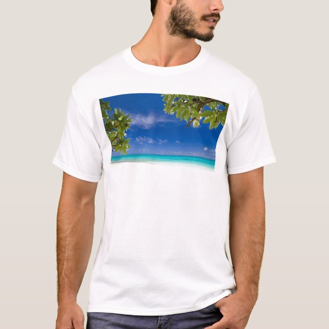 Camiseta White sandy beach, Okinawa (Frente)