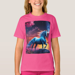 Camiseta White Stallion Fantasy Pink Garden