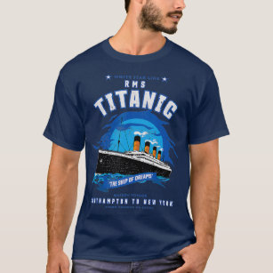 Camiseta White Star Line RMS Titanic The Ship of Dreams