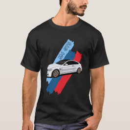 Camiseta White Track Beast Performance Racing Stripes
