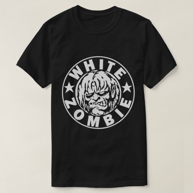 Camiseta White Zombie White Classic (Frente do Design)