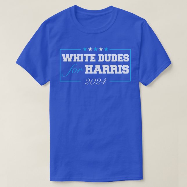 Camiseta whitedudesforharris 14 (Frente do Design)