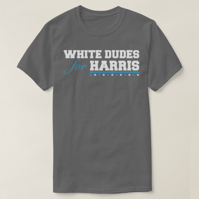Camiseta whitedudesforharris Hat (Frente do Design)