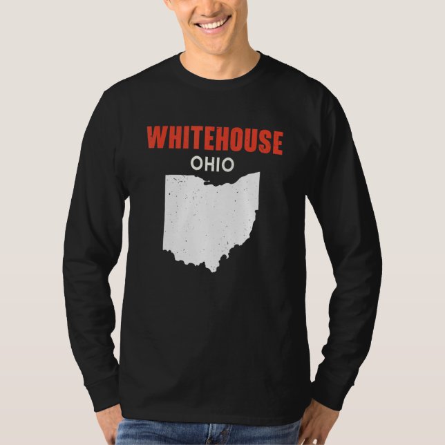 Camiseta Whitehouse Ohio USA State America Travel Ohioan (Frente)