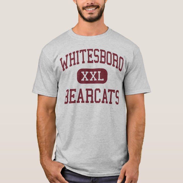 Camiseta Whitesboro - Bearcats - meio - Whitesboro Texas (Frente)