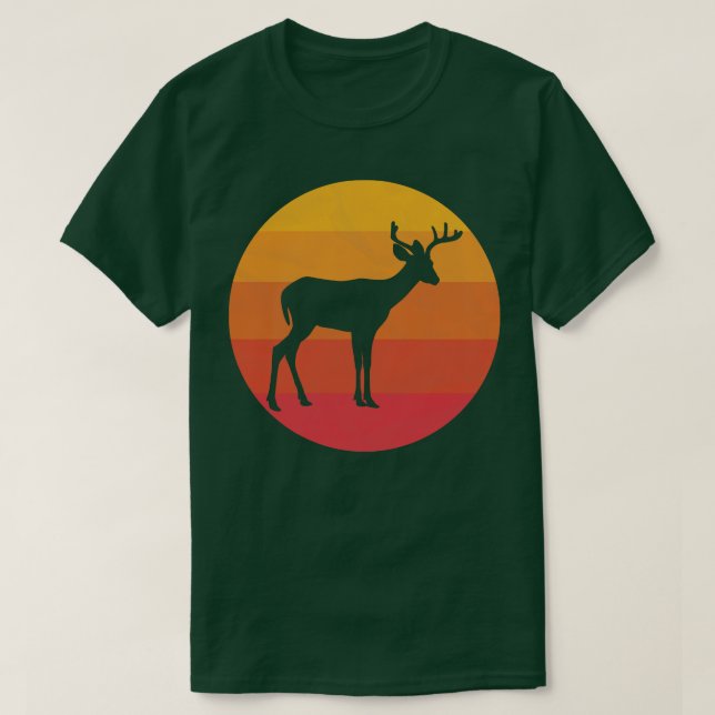 Camiseta Whitetail Deer (Frente do Design)
