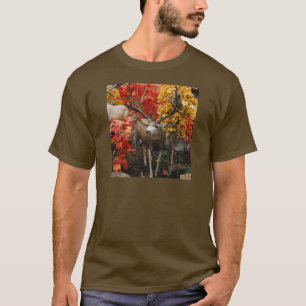 Camiseta Whitetail No Outono