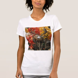 Camiseta Whitetail No Outono