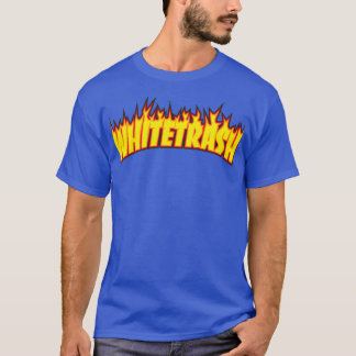 Camiseta Whitetrash Skateboard humor amp Thrasher engraçado