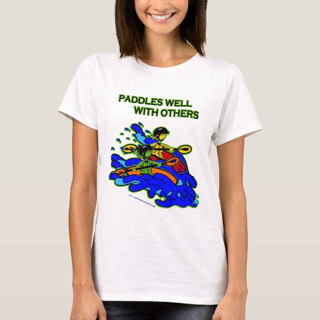 Camiseta Whitewater rema bem com outro (Frente)