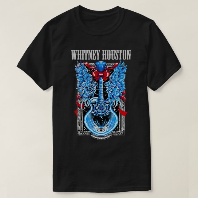 Camiseta WHITNEY ELIZABETH HOUSTON SONG TShirt 3 (Frente do Design)