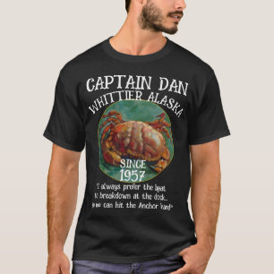 Camiseta Whittier Alasca Capitão Dan A Âncora