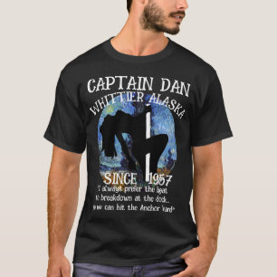 Camiseta Whittier Alasca Capitão Dan A Âncora