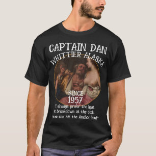 Camiseta Whittier Alasca Capitão Dan A Âncora