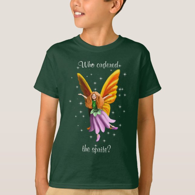 Camiseta Who ordered the sprite? Fairy T-Shirt (Frente)