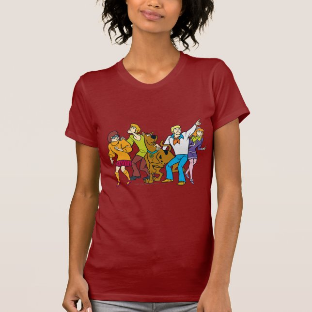 Camiseta Whole Gang 13 Mystery Inc (Frente)
