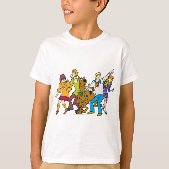 Camiseta Whole Gang 13 Mystery Inc (Frente)