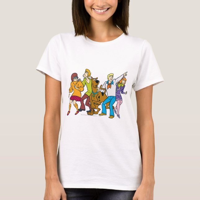 Camiseta Whole Gang 13 Mystery Inc (Frente)