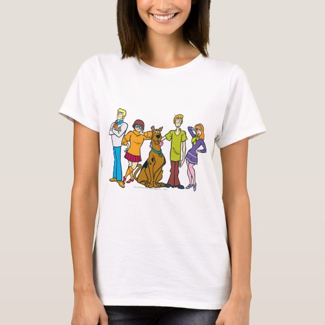 Camiseta Whole Gang 14 Mystery Inc (Frente)