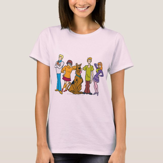 Camiseta Whole Gang 14 Mystery Inc (Frente)