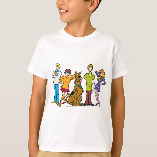 Camiseta Whole Gang 14 Mystery Inc (Frente)