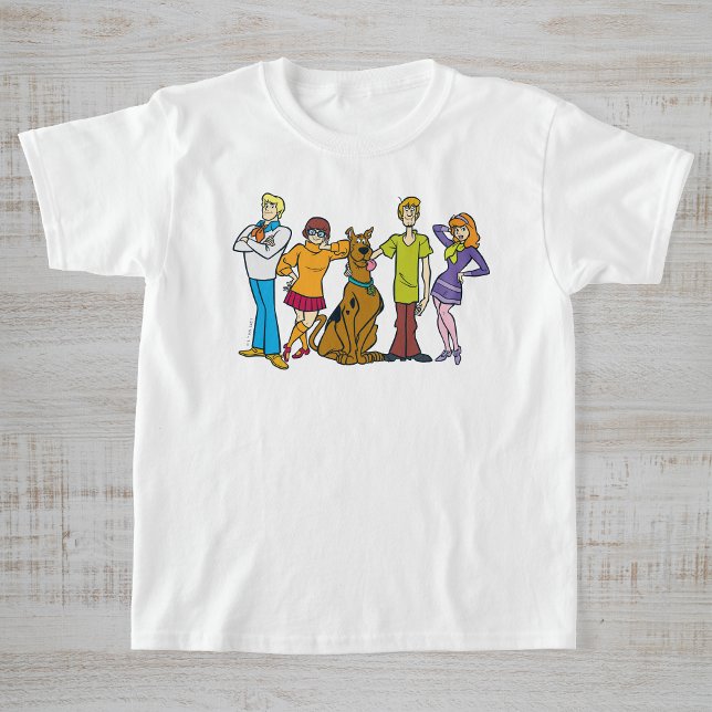 Camiseta Whole Gang 14 Mystery Inc (Criador carregado)