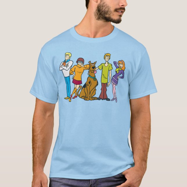 Camiseta Whole Gang 14 Mystery Inc (Frente)