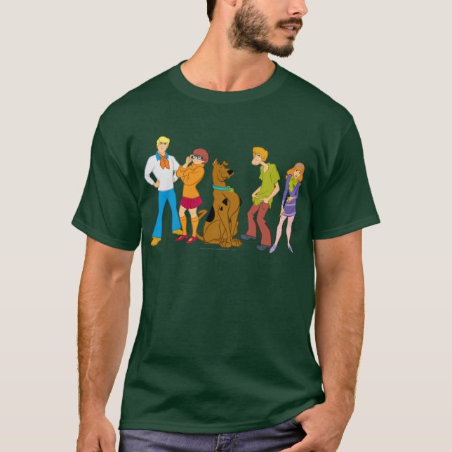Camiseta Whole Gang 15 Mystery Inc (Frente)