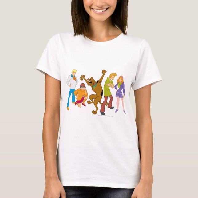 Camiseta Whole Gang 16 Mystery Inc (Frente)