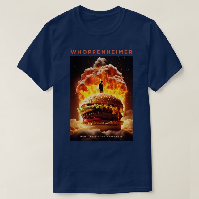 Camiseta Whoppenheimer (Frente do Design)