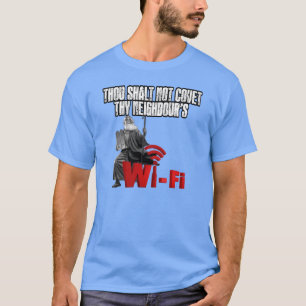 Camiseta Wi-Fi divertido