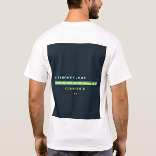 Camiseta Wi-Fi vs Força de Vontade – Tecnologia Divertida