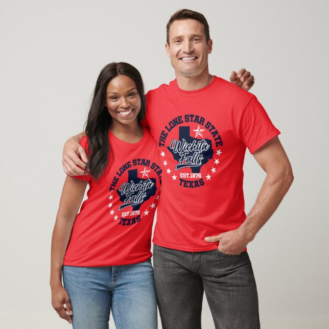 Camiseta Wichita Falls, Texas (Unissex)