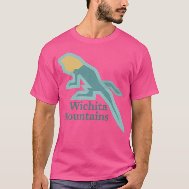 Camiseta Wichita Montanha Capa de Baseball (Frente)