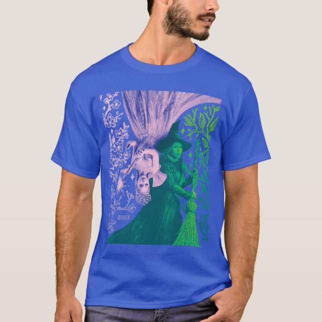 Camiseta Wicked For Good Glinda and Elphaba in Perfect Cont (Frente)