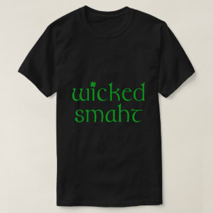 Camiseta Wicked Smart Irish Boston Wicked Smaht