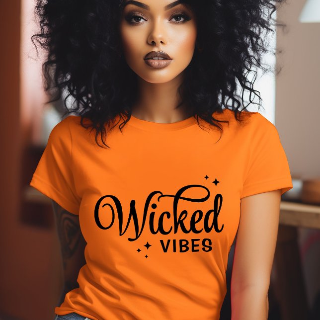 Camiseta Wicked Vibes Halloween (Criador carregado)