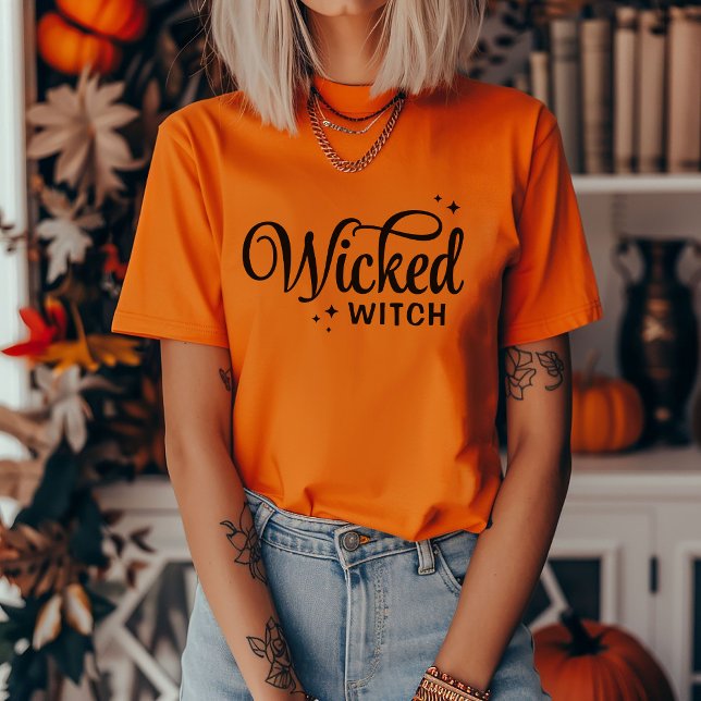 Camiseta Wicked Witch Halloween (Criador carregado)